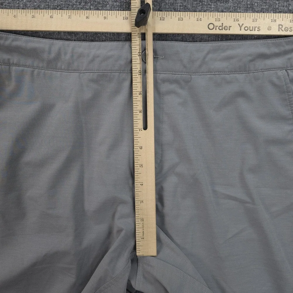 Faherty Shorts Mens 34 Gray All Day 2.0 Stretch Hybrid Quick Dry Preppy Prep